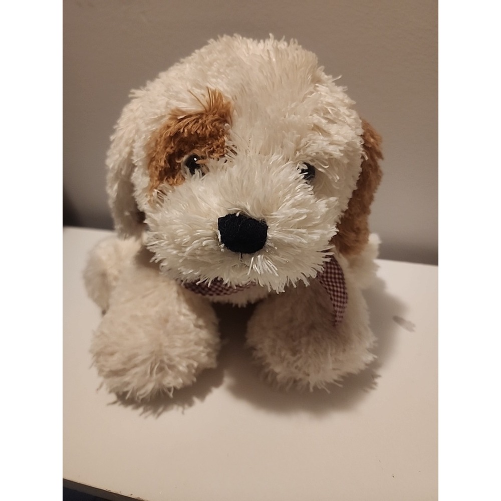 Ganz Heritage Collection Plush Dixie Dog‎ H3620 Realistic Hand Made Cream Golden